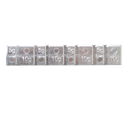Ciężarek klejony ołowiany ALU SLIM 60g (4x5g+4x10g) IT, (1op/100szt.)