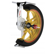 Uchwyt motocyklowy probike iii moduł uni (cylindryczny 40 mm) + tablica ścienna haweka - 2685_2.png