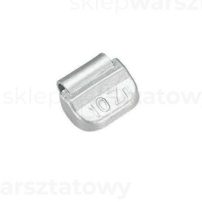 Ciężarek nabijany cynkowy powlekany na felgi stalowe STD 10g NG (100szt./op.) (NGSTZ-10)