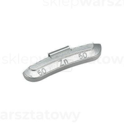 Ciężarek nabijany cynkowy-powlekany na obręcze stalowe std 50g ng (50szt./op.) (NGSTZ-50)