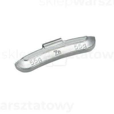 Ciężarek nabijany cynkowy-powlekany na obręcze stalowe std 55g ng (50 szt./op.) (NGSTZ-55)