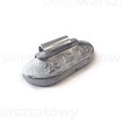 Ciężarek nabijany ołowiany do felg stalowych STD 25g TP (100 szt./op.) (TPCOSTD-025)
