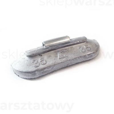 Ciężarek nabijany ołowiany do felg stalowych STD 35g TP (100 szt./op.) (TPCOSTD-035)