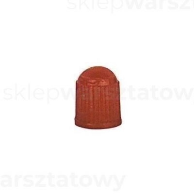 Nakrętka plastikowa na zawór czerwona (NGVC8-RED)
