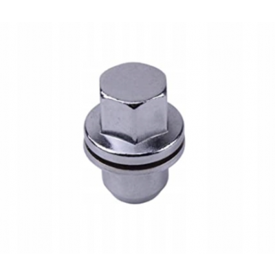 Nakrętka pełna M14x1.50x45mm z płaską podkładką klucz 22mm Land ROver Discovery (BAS-14X1.50X45P22)