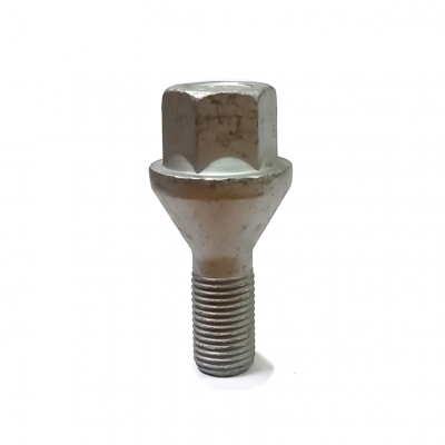 Śruba M14x1.50x27mm (stożek) klucz 21mm (bus) (B0046-006)