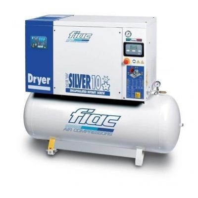 Sprężarka śrubowa NEWSILVER+D 13BAR 10/500 400V/50/3 (7,5kW) (FIAC1691621000)