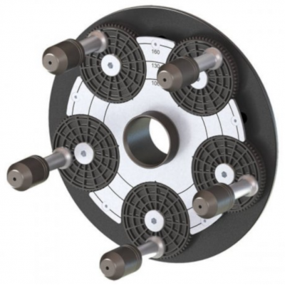 Płyta dociskowa QuickPlate V 5-bolcowa fi. 40 mm uchwyt pneumatyczny (259-818-003)