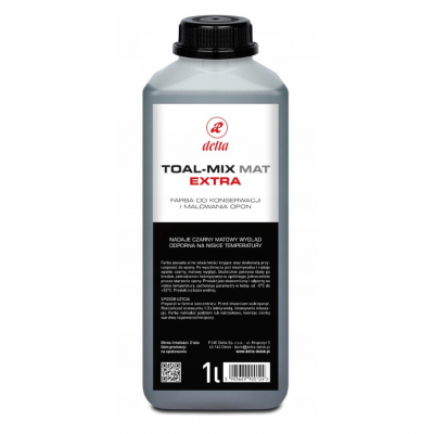 Farba do opon TOTAL MIX Extra Mat 1L (FARBATOTALMIX)