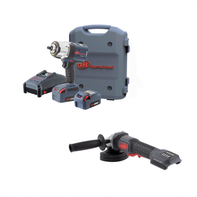 Zestaw klucz udarowy akumulatorowy W7152-K22B-EU 1/2" + szlifierka kątowa akumulatorowa G5351 (IRW7152-K22B+G5351M)