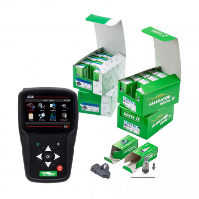 Zestaw urządzenie diagnostyczne ATEQ VT57 + 24 sensory RS3 + 24 zawory srebrne 43LMS (590939)