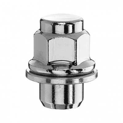 Nakrętka pełna z podkładką (TOYOTA) M12x1.50x37 (klucz 21mm) (DTOY01)