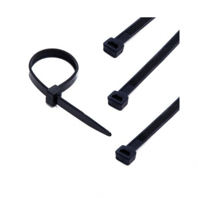 Opaska zaciskowa PCV 360mm x 4,5mm czarna (OPASKA-360X4,5-CZARNA)