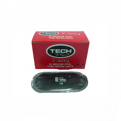 Łatka do dętek 18 Tech 100x50 mm (18)