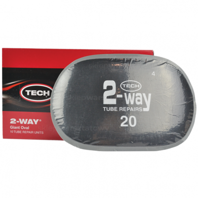 Łatka do dętek 20 Tech 160x100 mm (20)