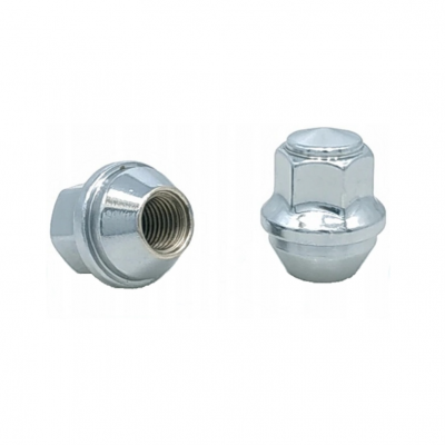 Nakrętka pełna M12x1.50x30mm (stożek) klucz 19mm FORD (BAS-12X1.50X30ST19)