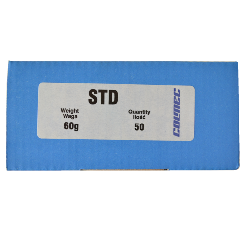 Ciężarek nabijany ołowiany do felg stalowych STD 60g (50 szt./op.) (TPCOSTD-060)