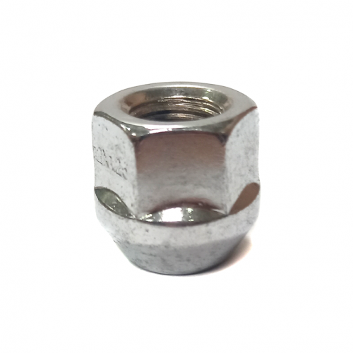 Nakrętka przelotowa M12x1.25x21 (klucz 19mm) stożek (NNC-410045)