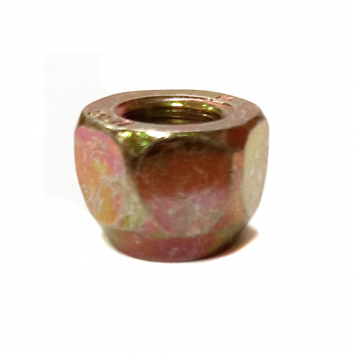 Nakrętka przelotowa M12x1.25x16 (klucz 21mm) stożek (DNIS)