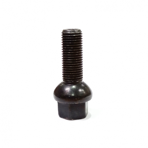 Śruba M14x1.50x34mm (kula) klucz 19mm czarna (LS19D34F)