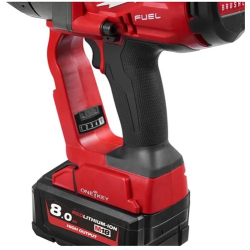 Klucz udarowy akumulatorowy MILWAUKEE 1&quot; zestaw (TTI-M18ONEFHIWF1-802X)