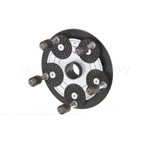 HAWEKA, Zestaw Quick Plate IV, 3 płyty dociskowe 4/5/6-otworów do wyważarek Hofmann PowerClamp + bolce i tablica (210-818-001)