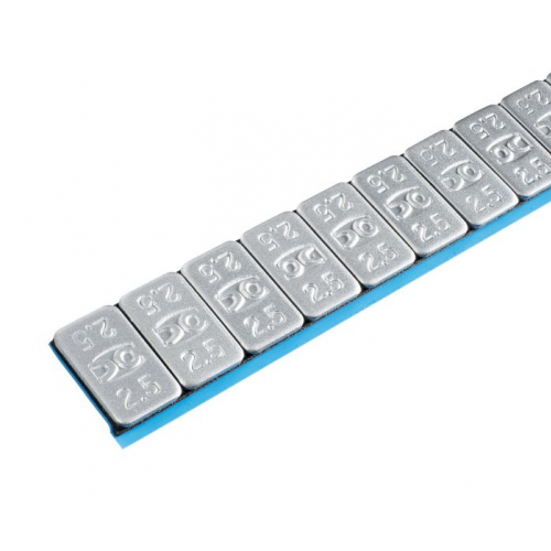 Ciężarek klejony aluminiowy 12x2,5g (30g) SUPERSLIM (TPALU-FE3)